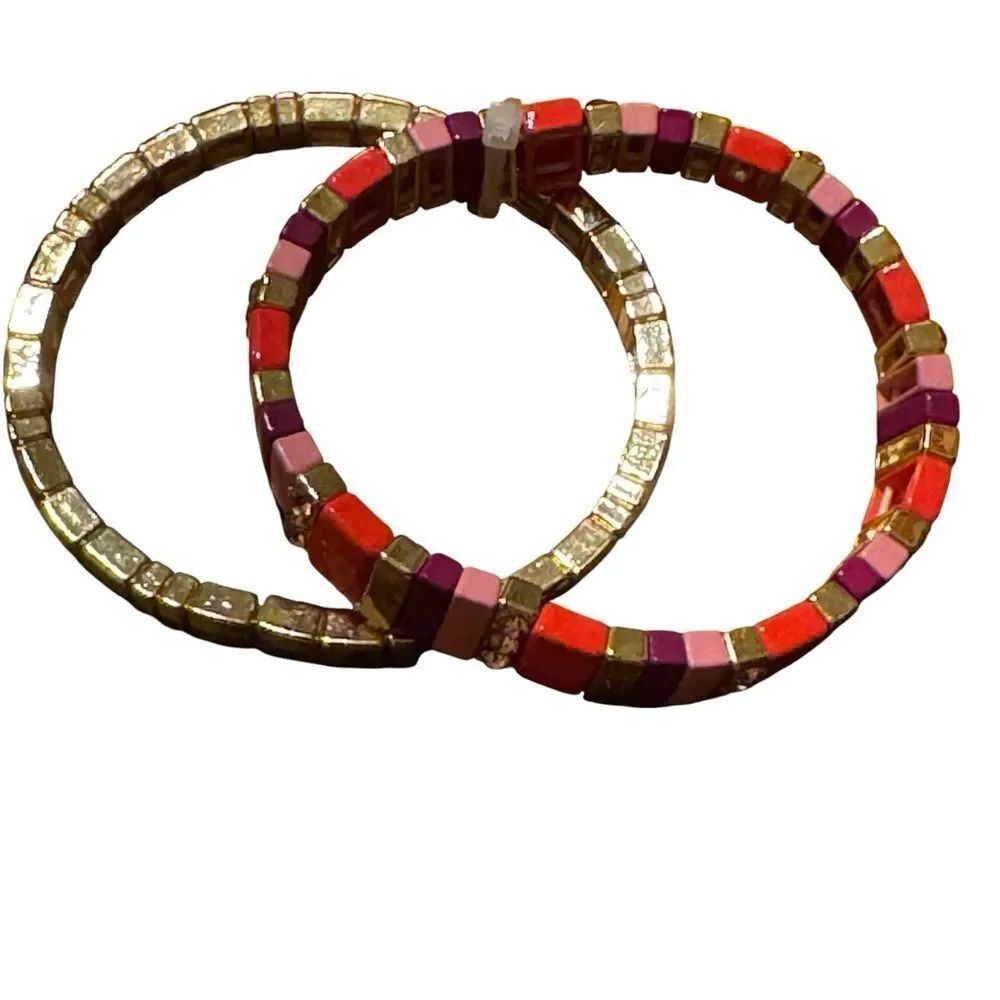 In 34th Colorful Beaded Bracelet Set
